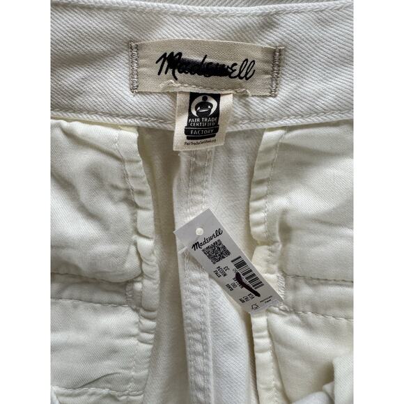 NWT Madewell Harlow Wide Leg Trouser Jeans Airy Denim Pleated VTG Canvas Size 33 - Picture 8 of 10